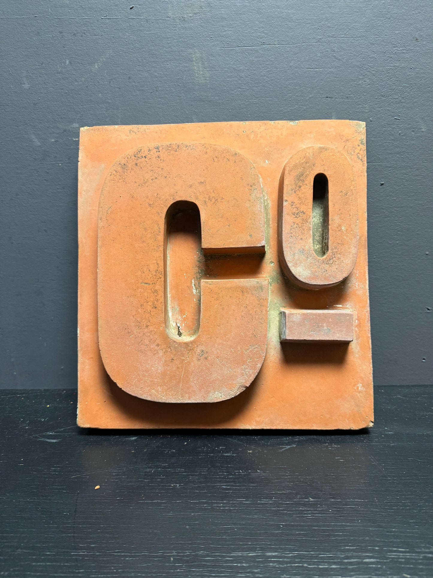 Victorian Era Terracotta Signage
