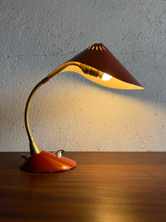 1950s Cosack Cobra Table Lamp By Gecos - Gebrüder Cosack Ligting Germany