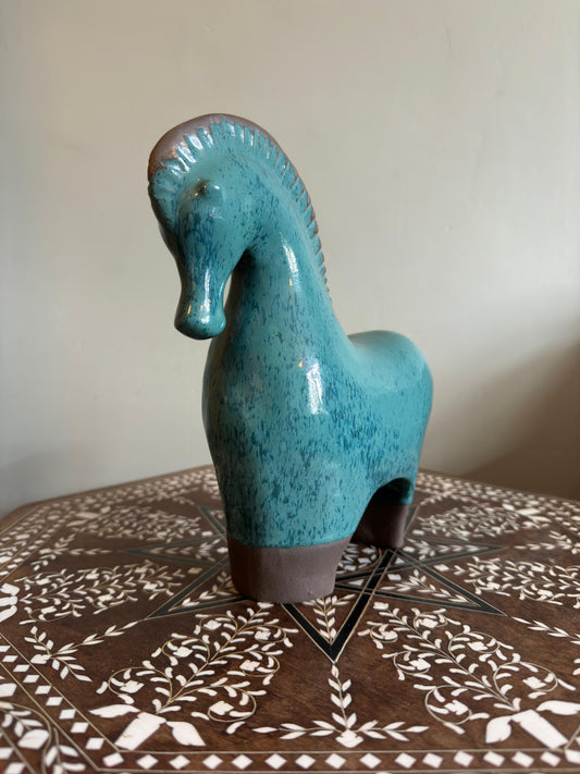 Ceramic Horses By Renowned Design Ceramicist Saliha Kartal