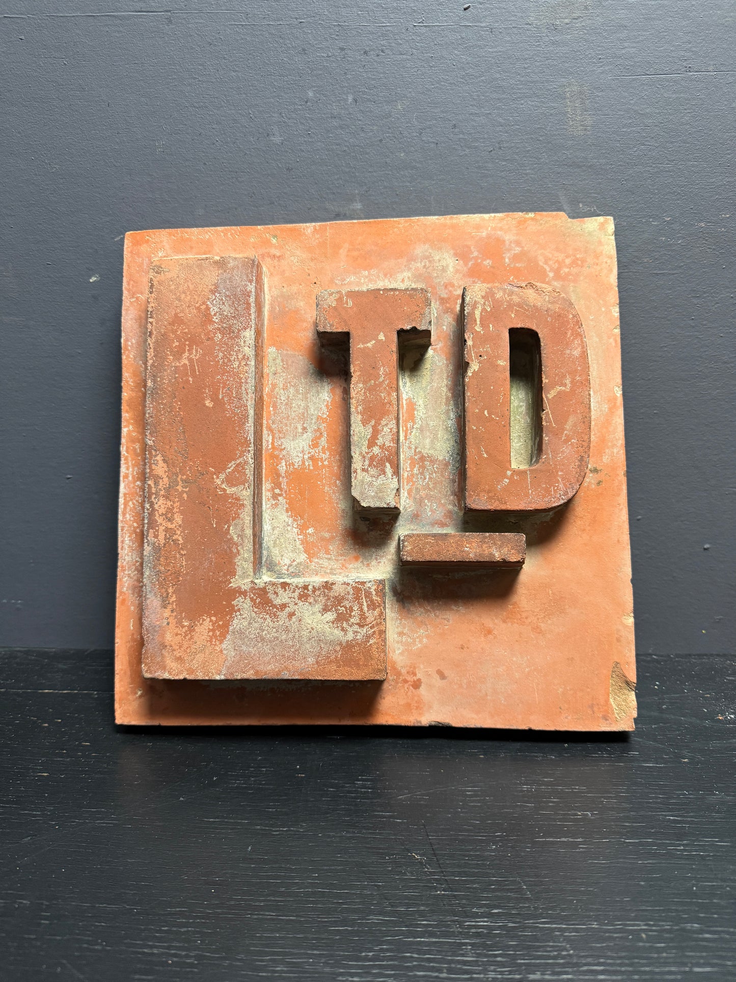 Victorian Era Terracotta Signage