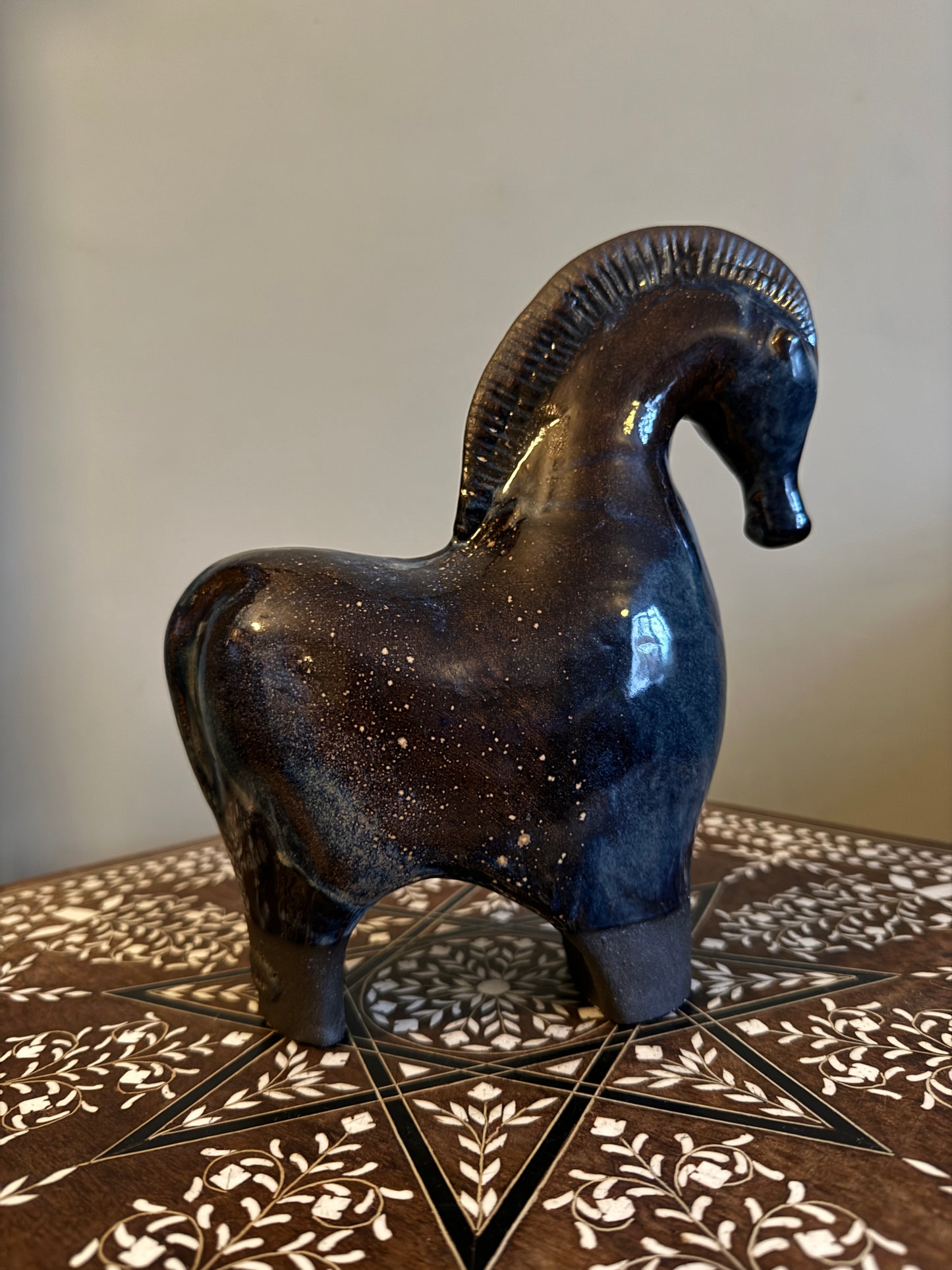 Ceramic Horses By Renowned Design Ceramicist Saliha Kartal