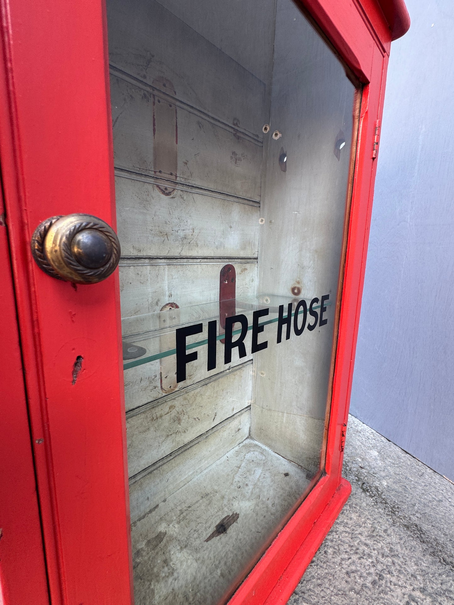 Early 1900s Fire Hose Cabinets