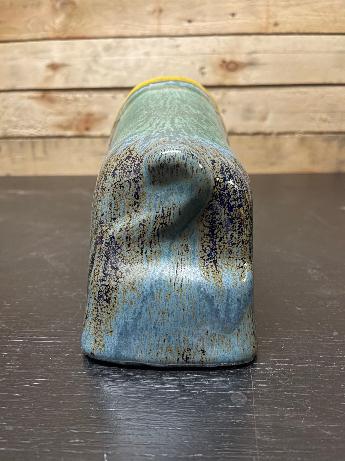 Otto Keramik Ceramic Bull West German Pottery Fat Lava
