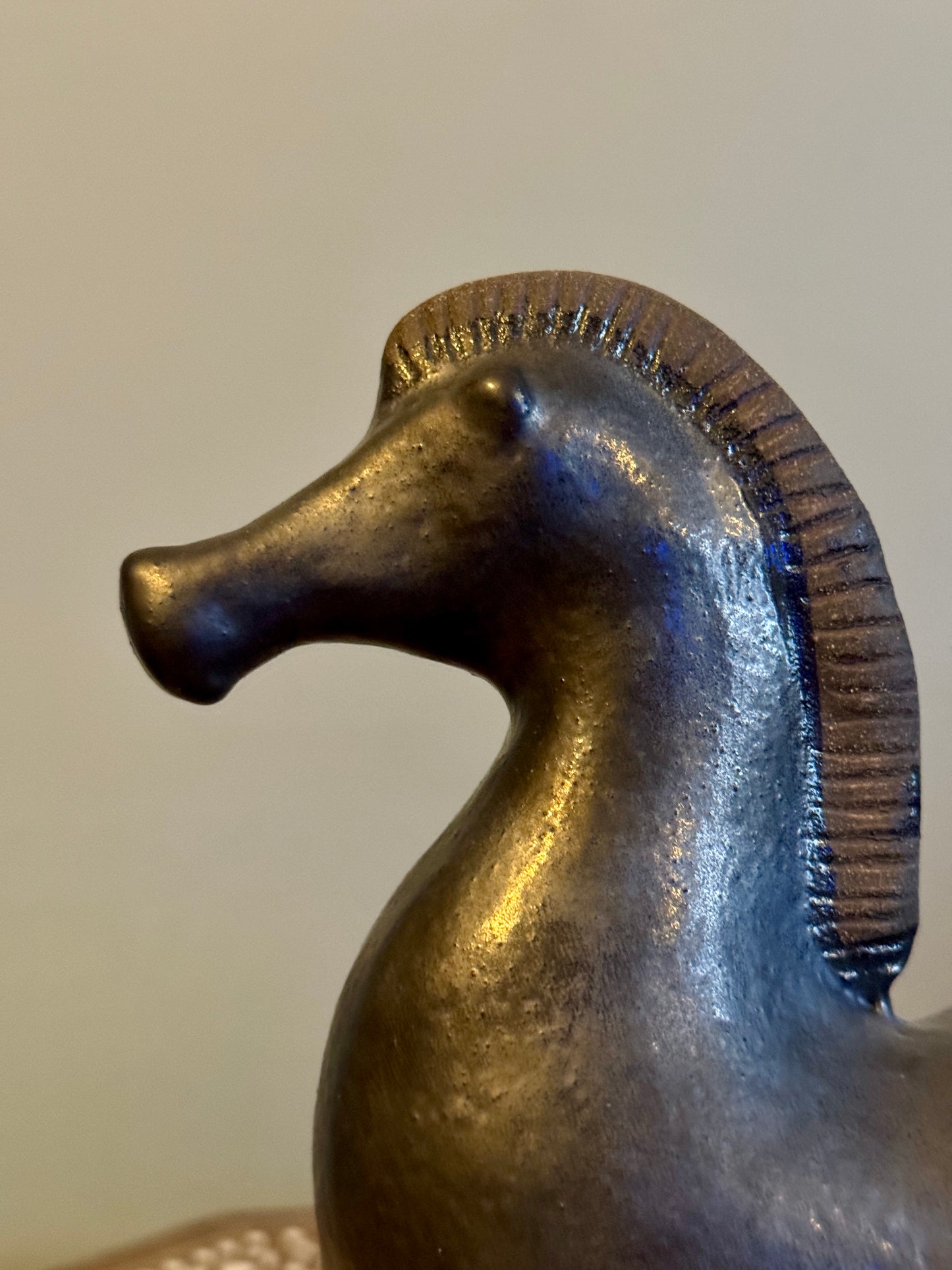 Ceramic Horses By Renowned Design Ceramicist Saliha Kartal