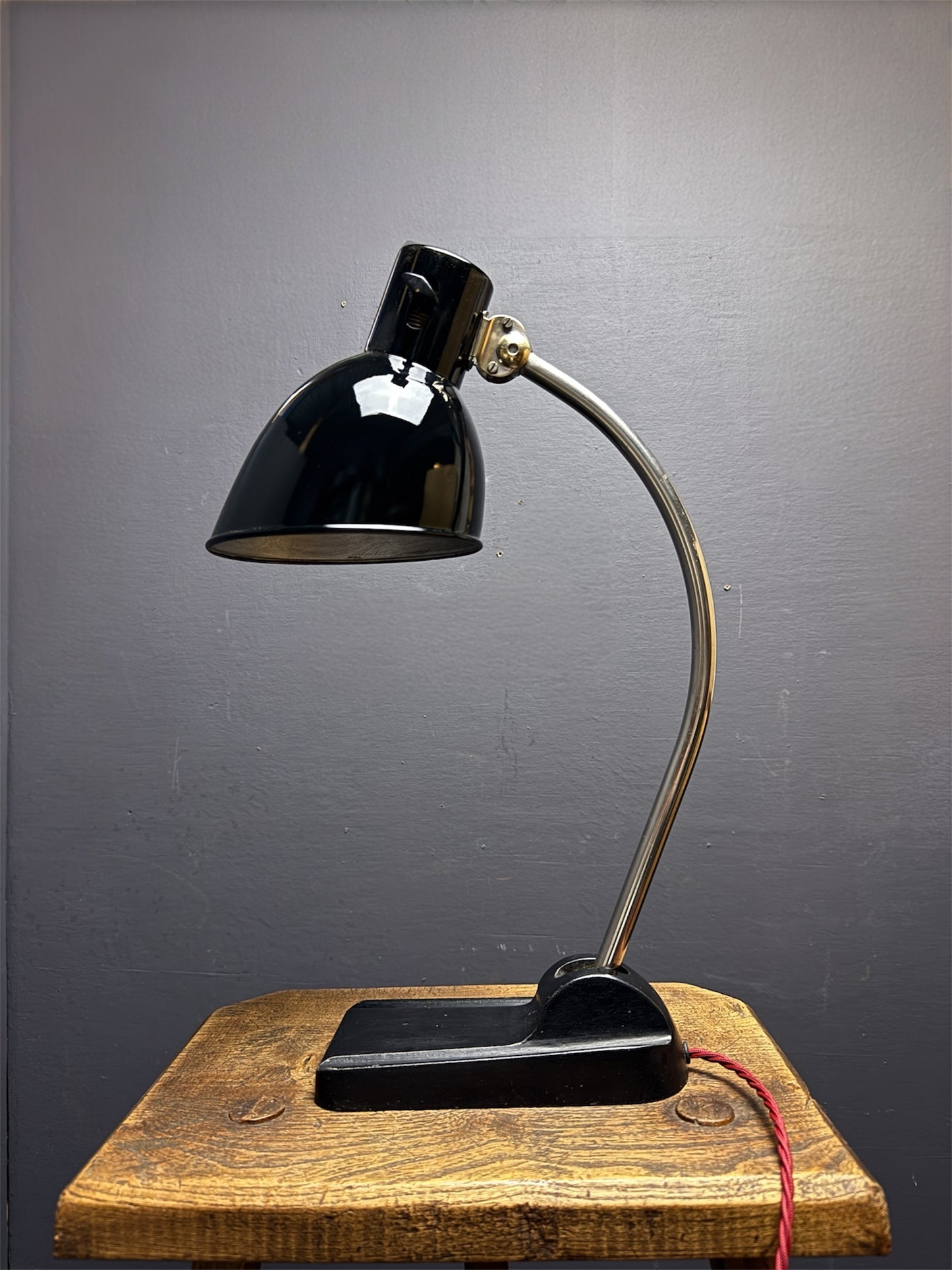 Rare 1930s Bauhaus Desk Lamp By Dr. Ing. Schneider & Co