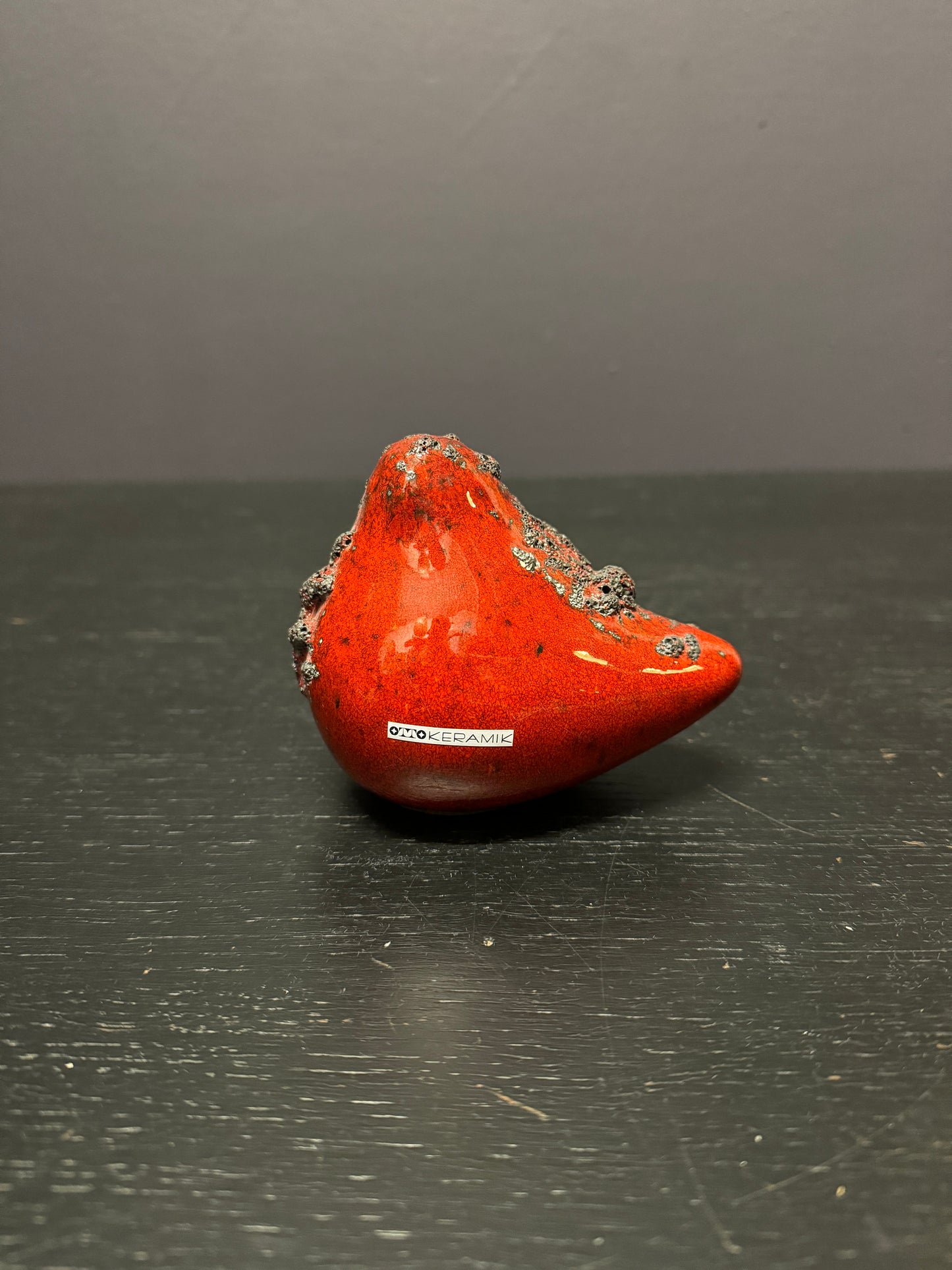 Otto Keramik Ceramic Pigeons West German Pottery Fat Lava