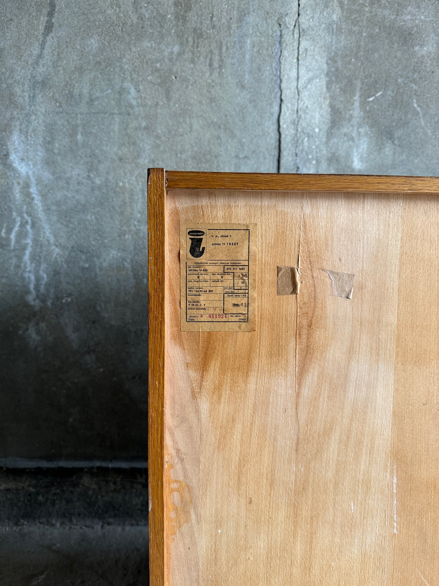 1960s Model U-458 Sideboard By Jiri Jiroutek For Interier Praha