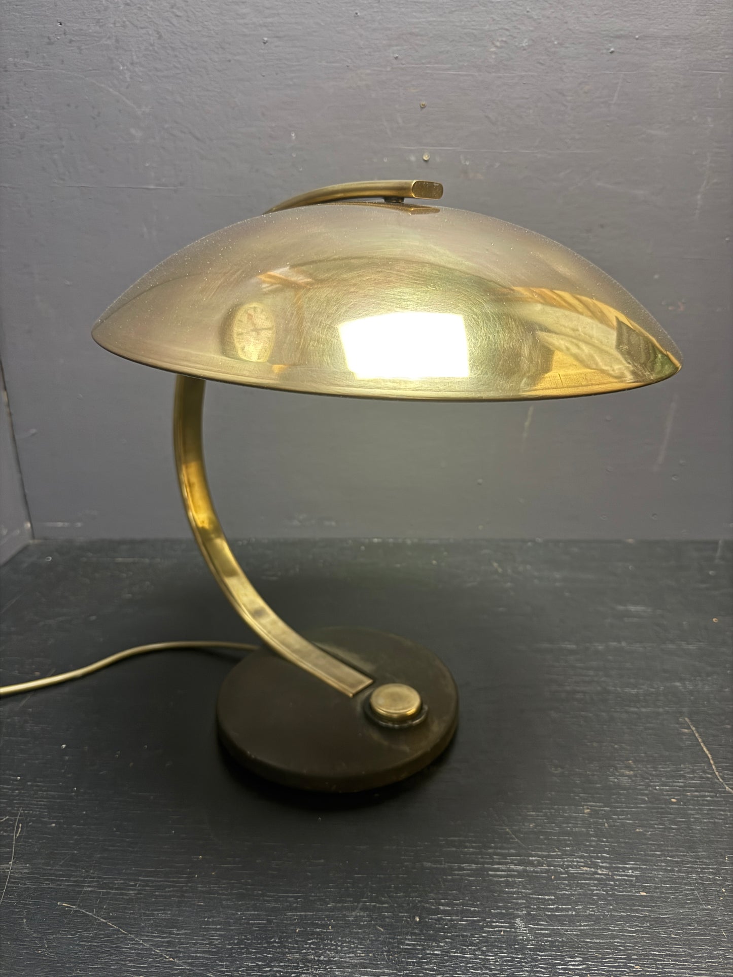1960s Large Table Lamp By Heinz F W Stahl For Hillebrand Lighting