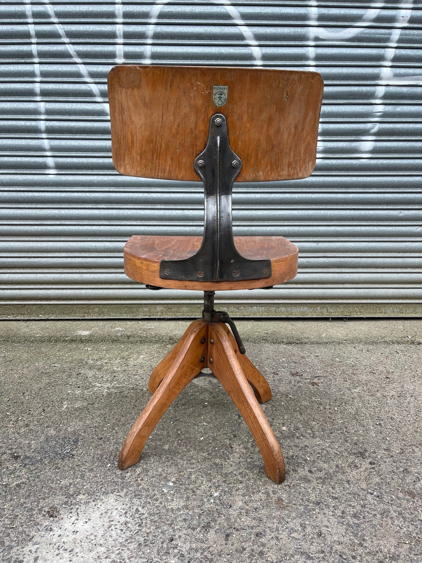 Adjustable Architects Chair By Margarete Klöber For Polstergleich Germany 1930s