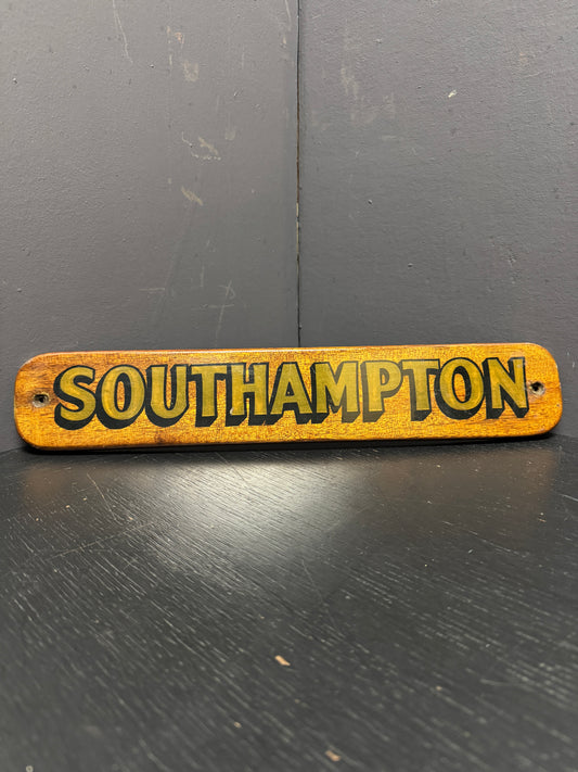 Hand Painted Boat Signs Southampton