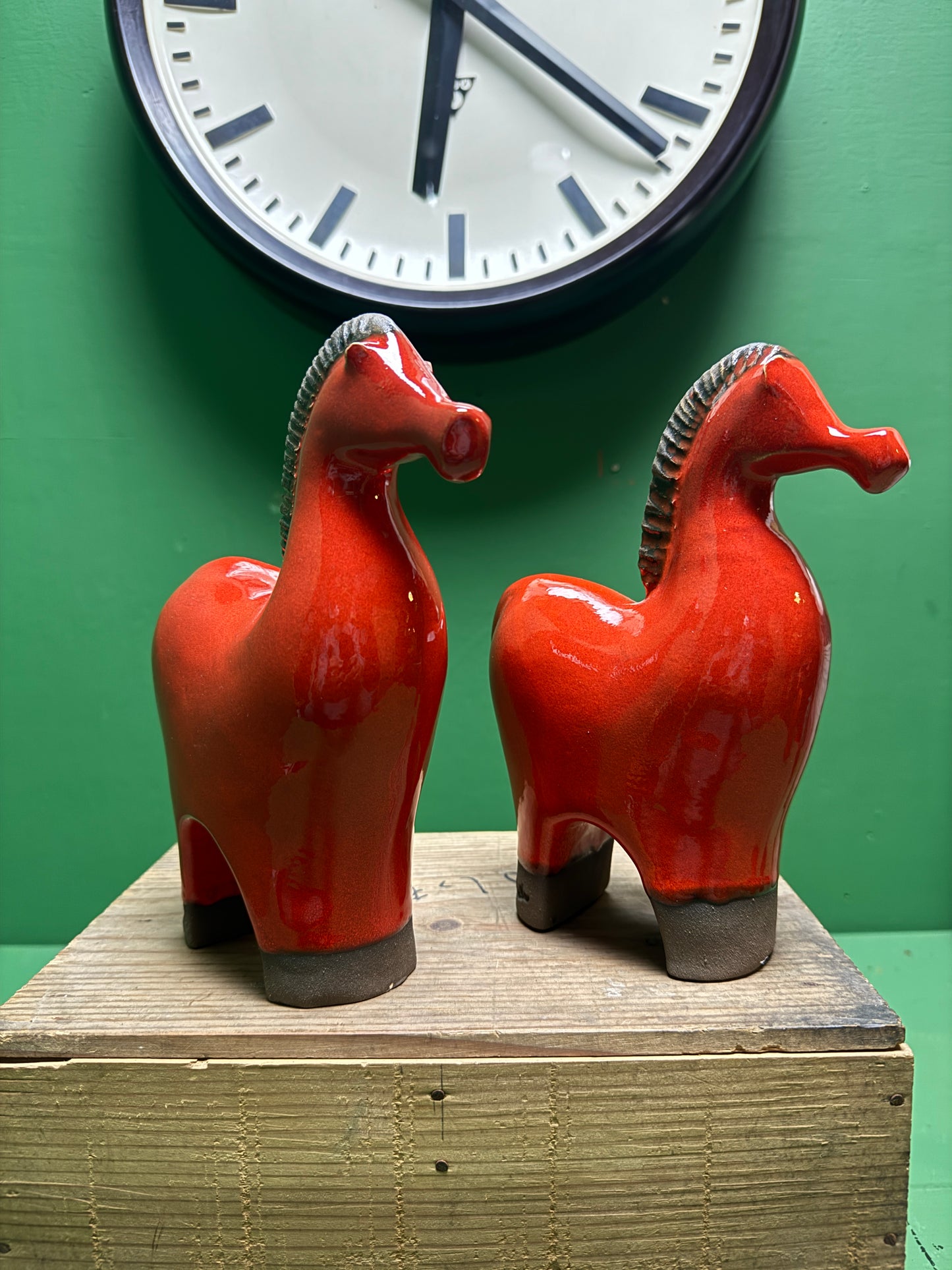 Ceramic Horses By Renowned Design Ceramicist Saliha Kartal