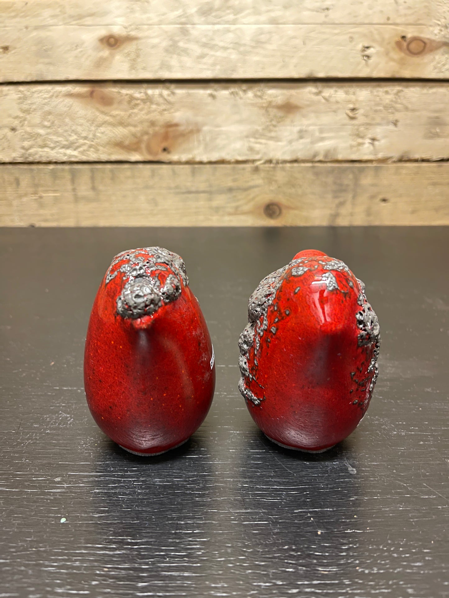 Otto Keramik Ceramic Birds West German Pottery Fat Lava