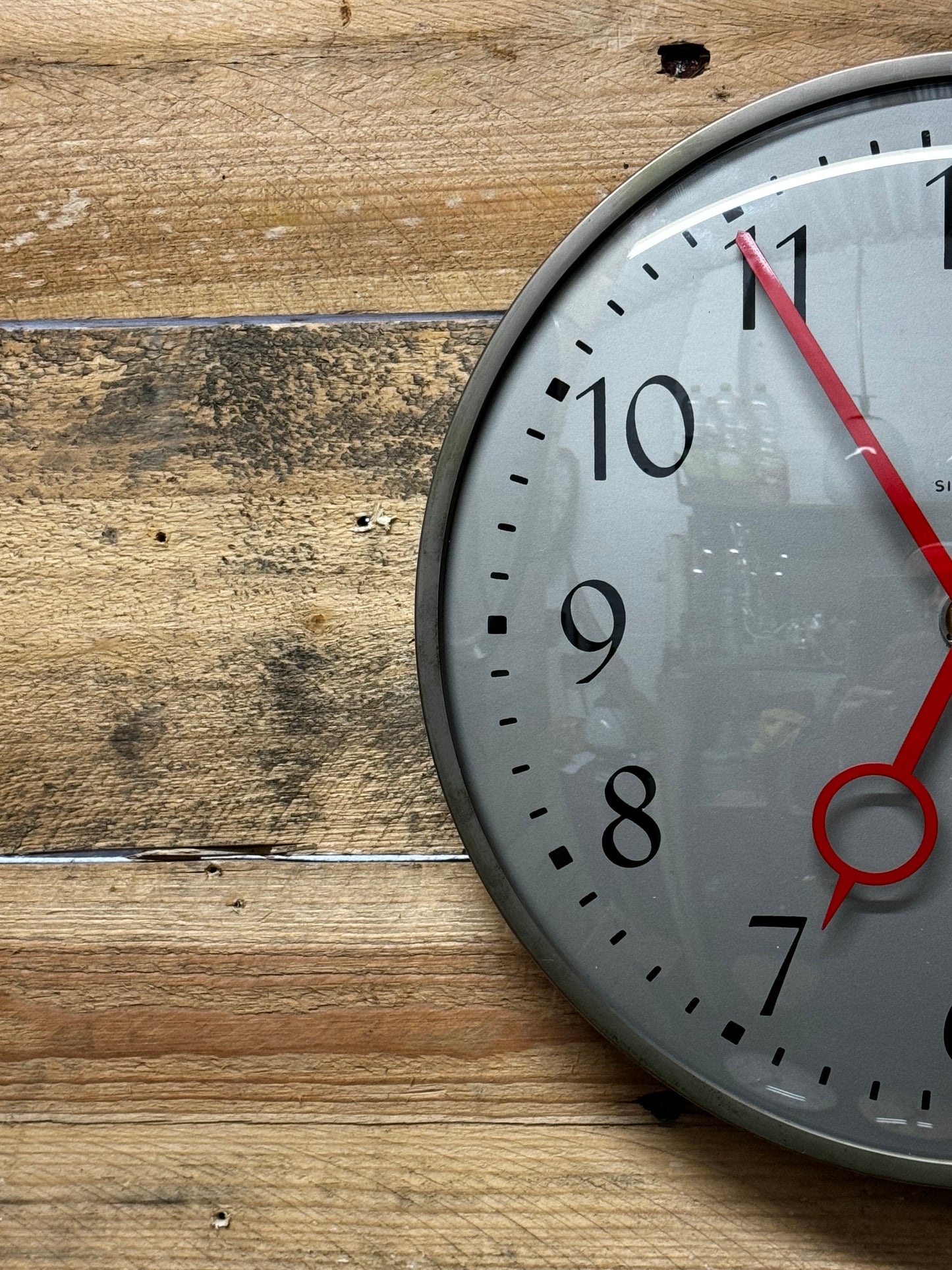 1960's German Industrial Factory / Office Clocks By Peter Behrens For Siemens