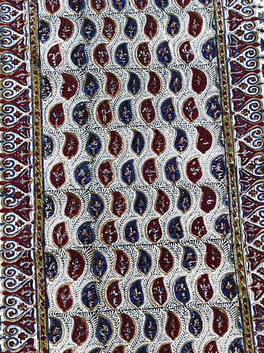 Ghalamkari Hand Block Prints Made In Iran