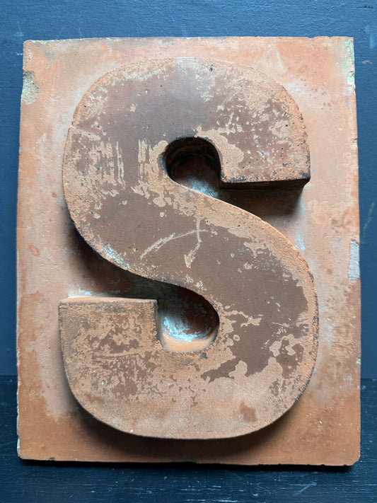 Victorian Era Terracotta Signage