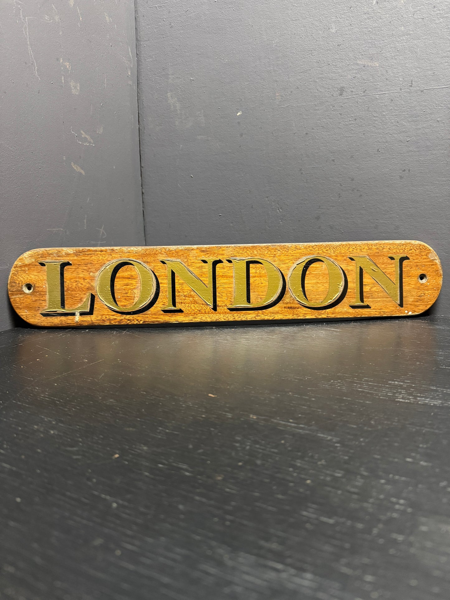 Hand Made Boat Signs London