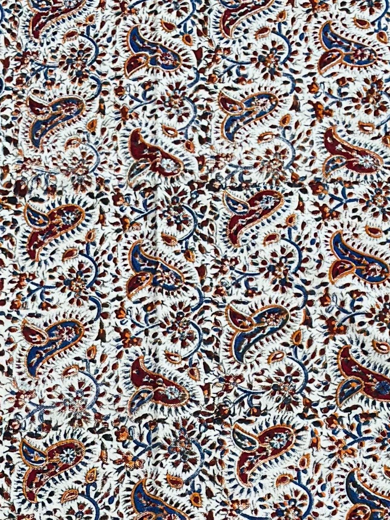 Ghalamkari Hand Block Prints Made In Iran