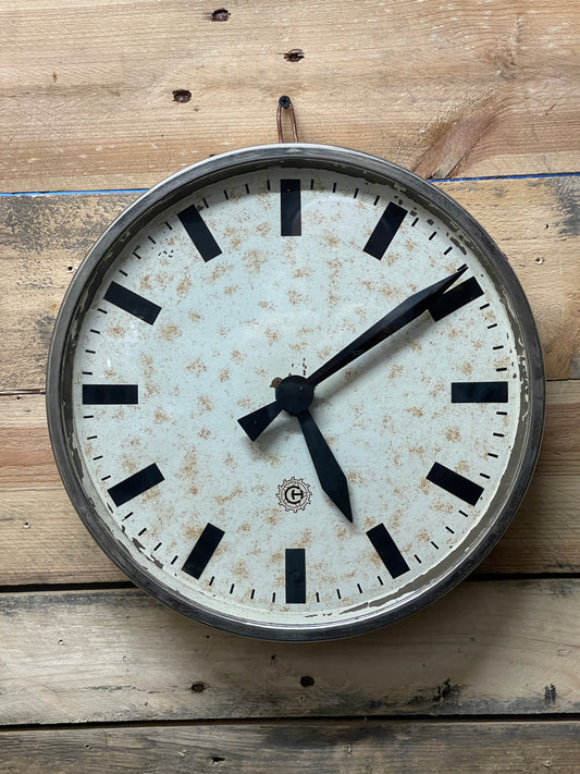 1950's Czech Factory Clock