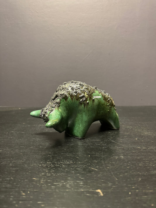 Otto Keramik Classic Ceramic Bull West German Pottery Fat Lava