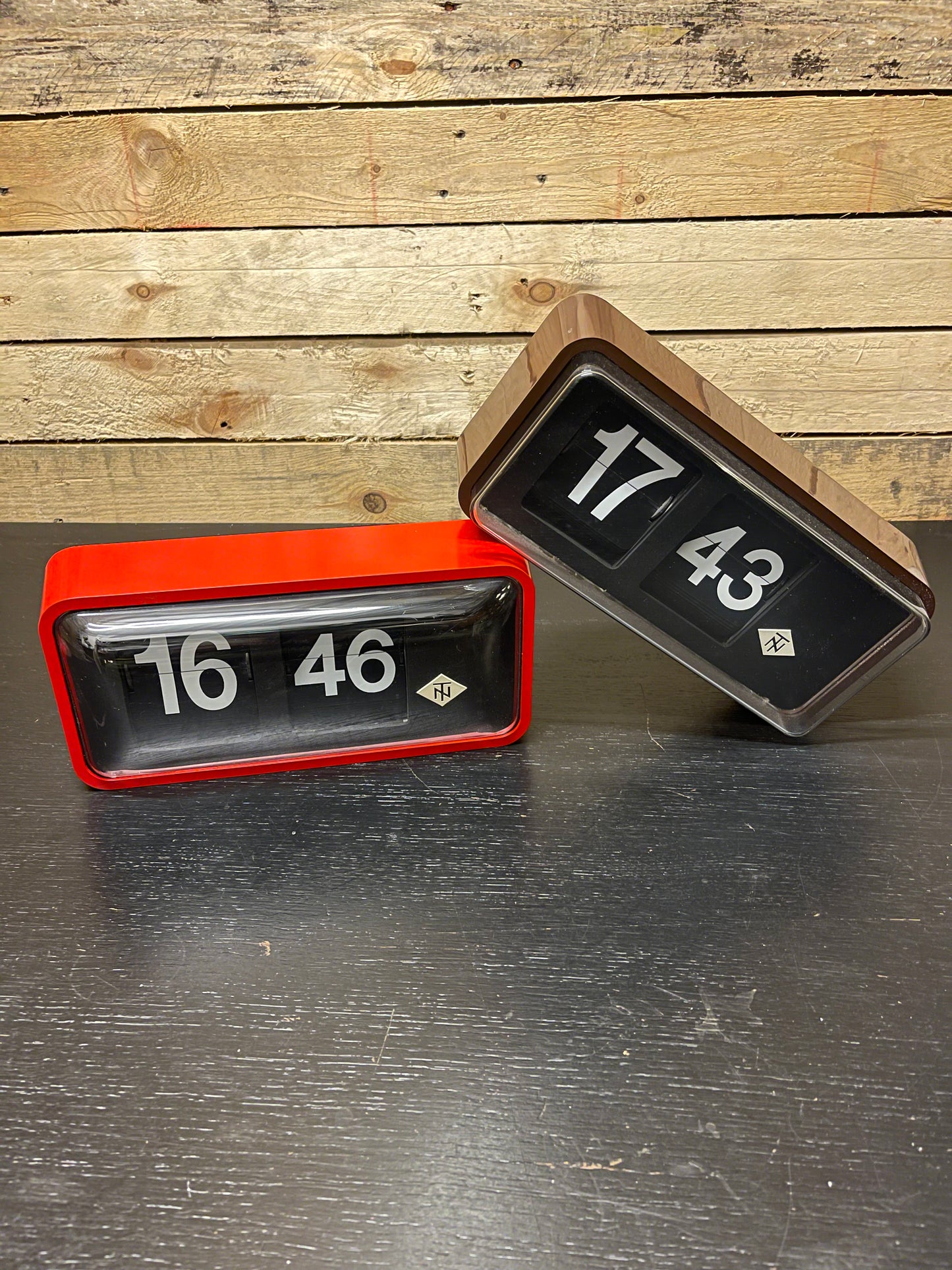 1960's TN Tele Norma West German Station Flip Clock