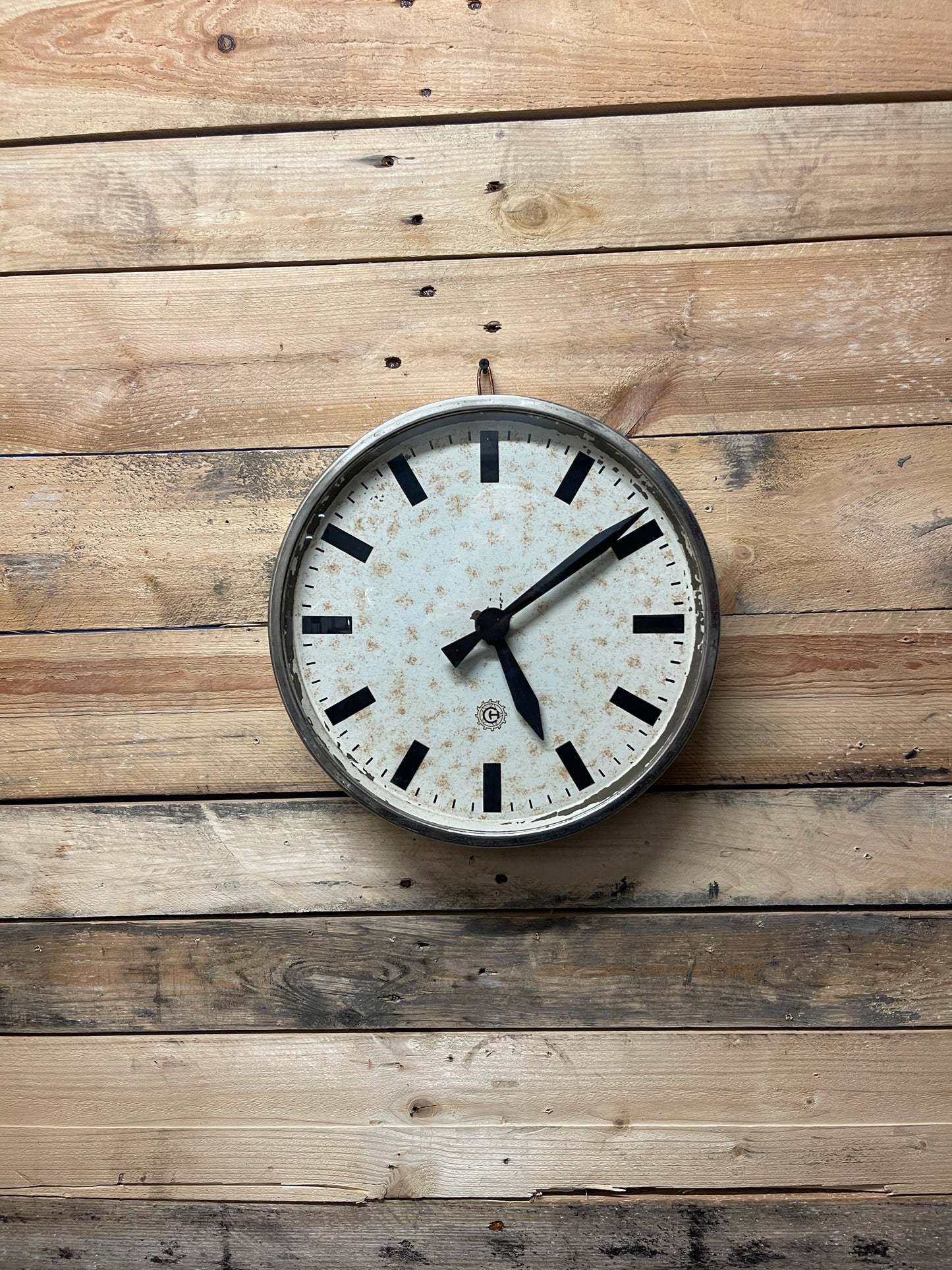 1950's Czech Factory Clock