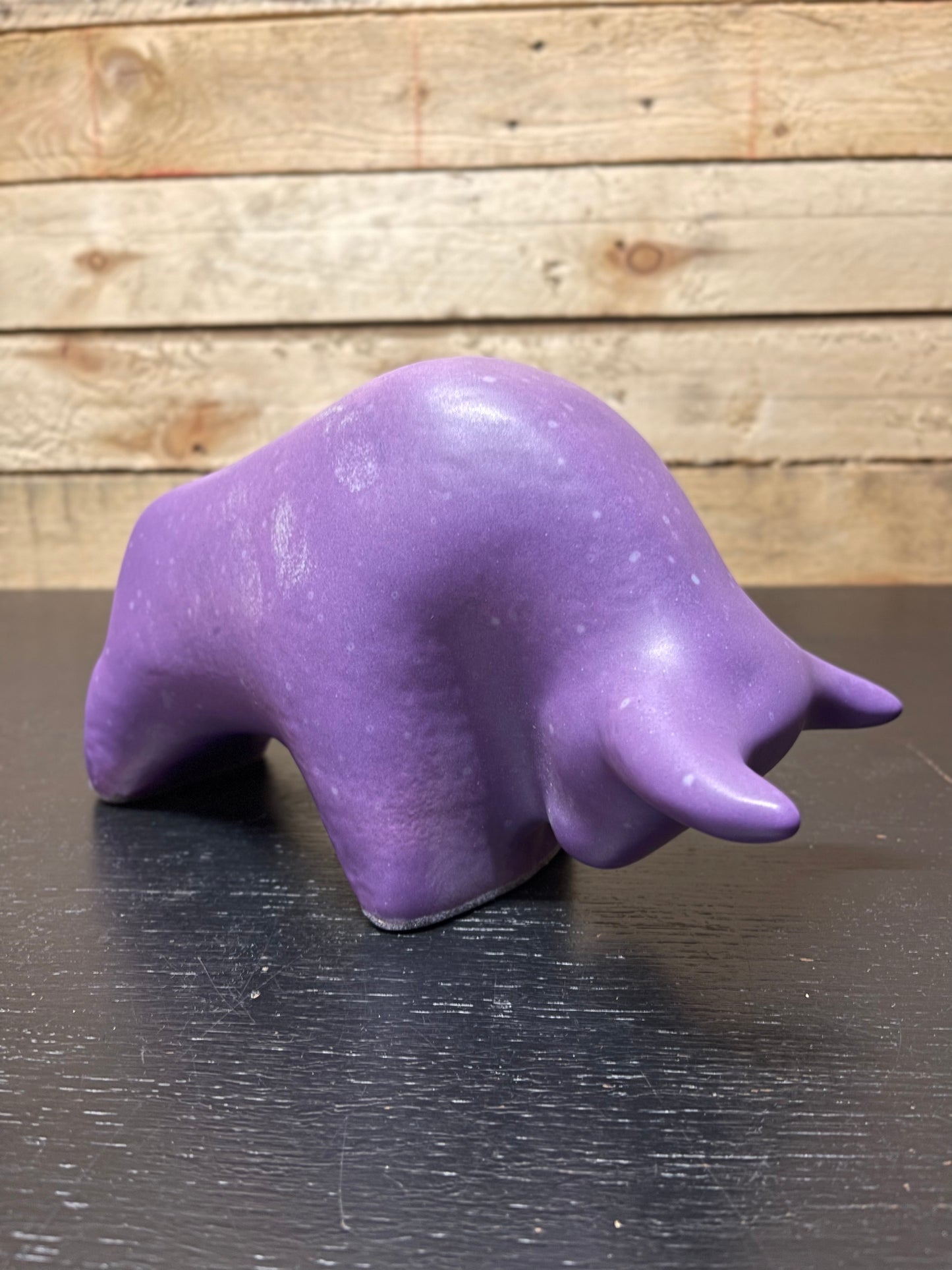 Otto Keramik Medium Ceramic Bull West German Pottery Fat Lava