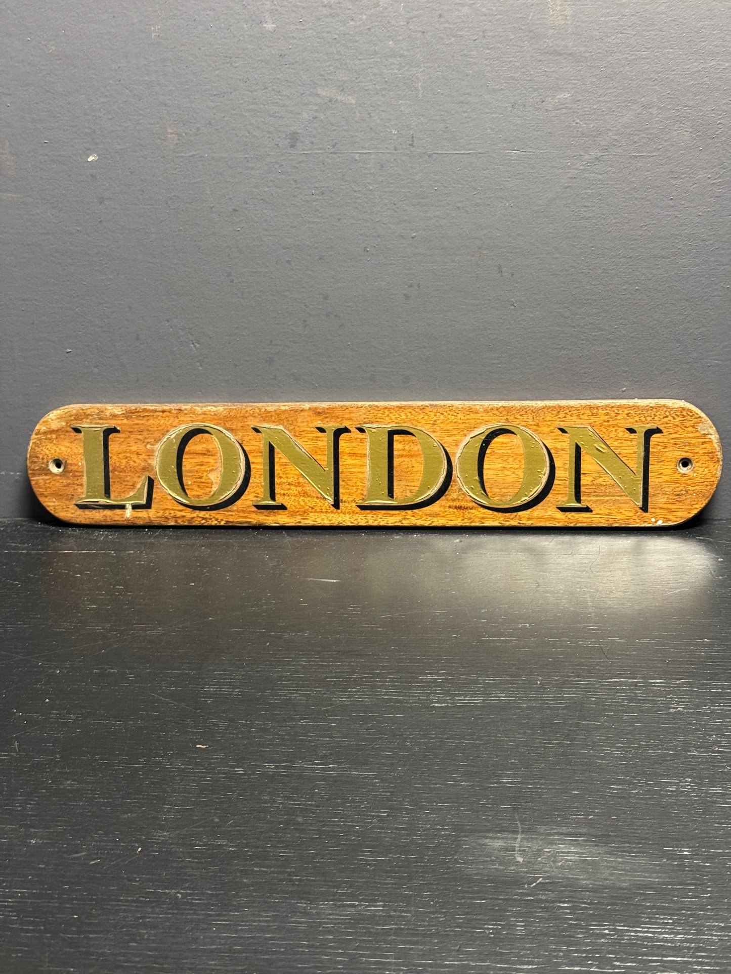 Hand Made Boat Signs London