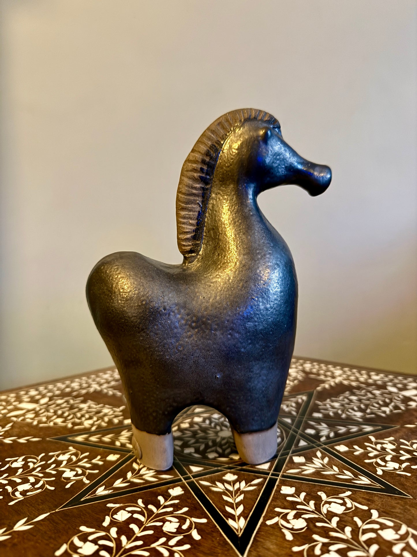 Ceramic Horses By Renowned Design Ceramicist Saliha Kartal