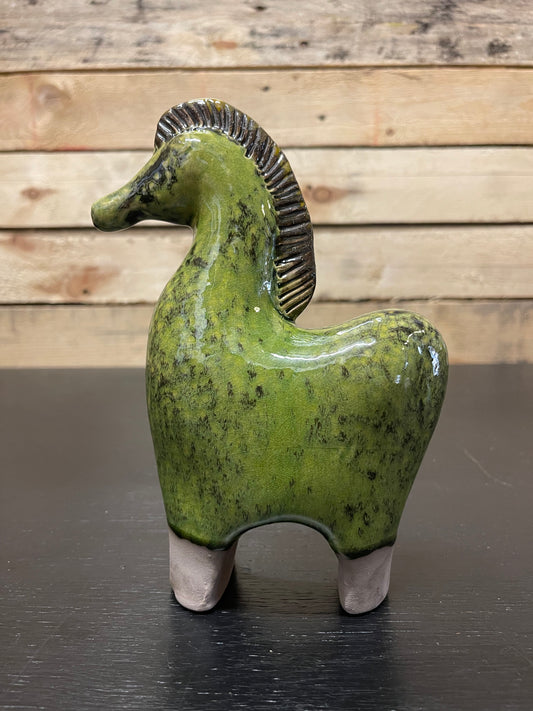 Ceramic Horses By Renowned Design Ceramicist Saliha Kartal