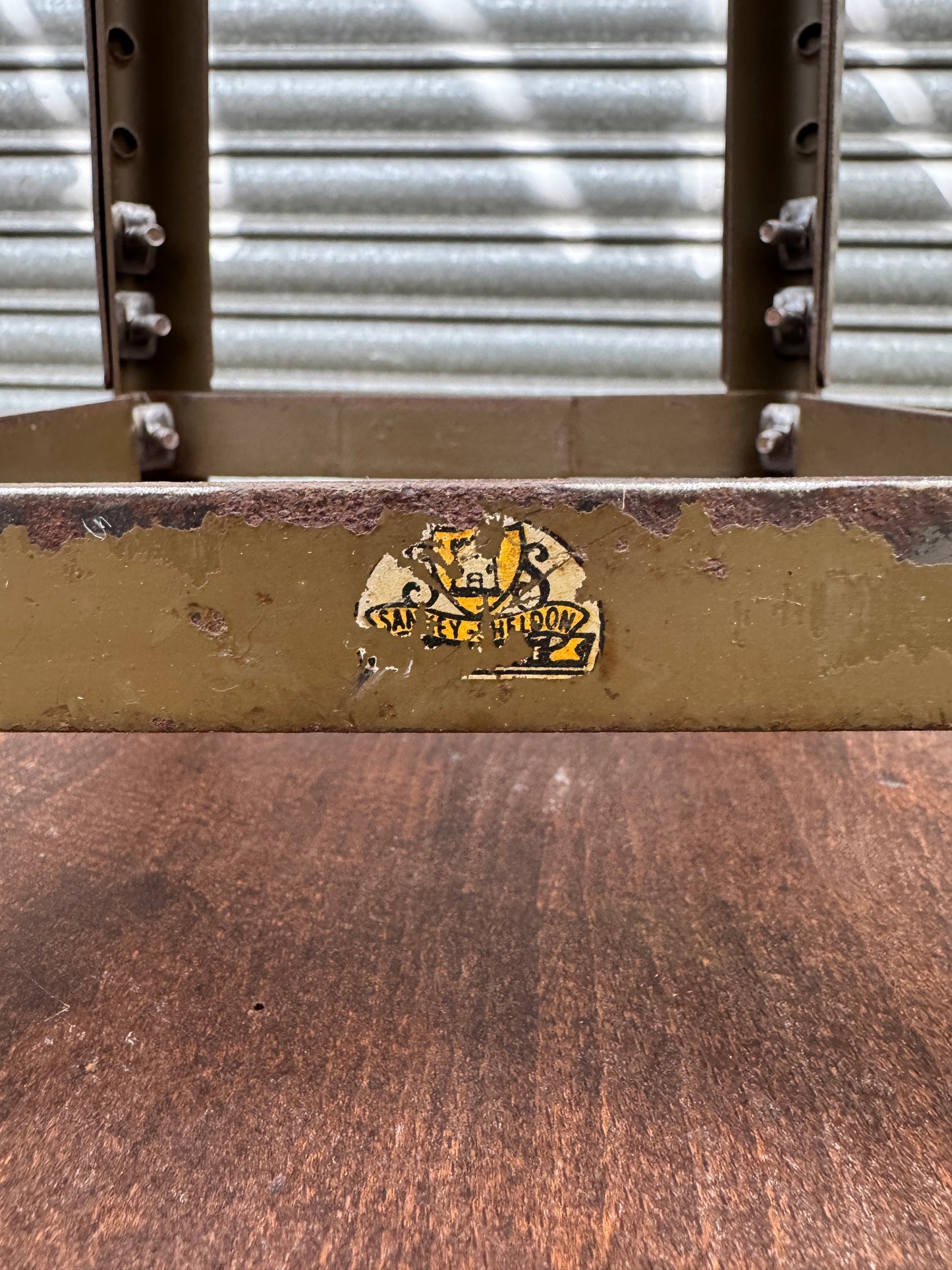 1940s London Made Sankey-Sheldon Factory Stools