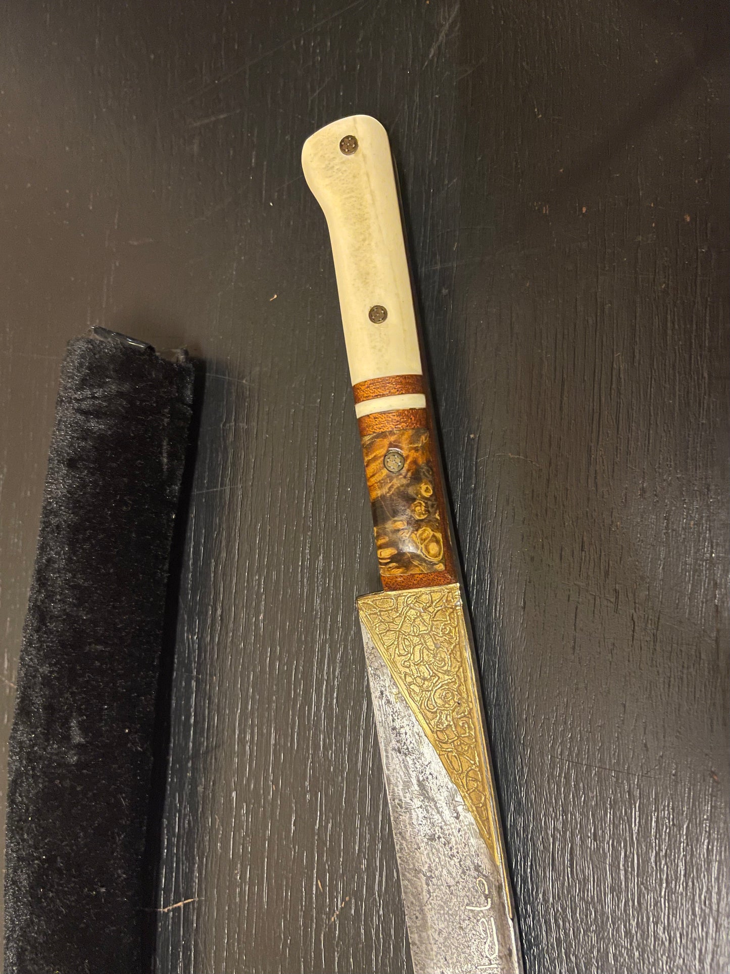 Antique 1800s Ottoman Turkish Yataghan Sword