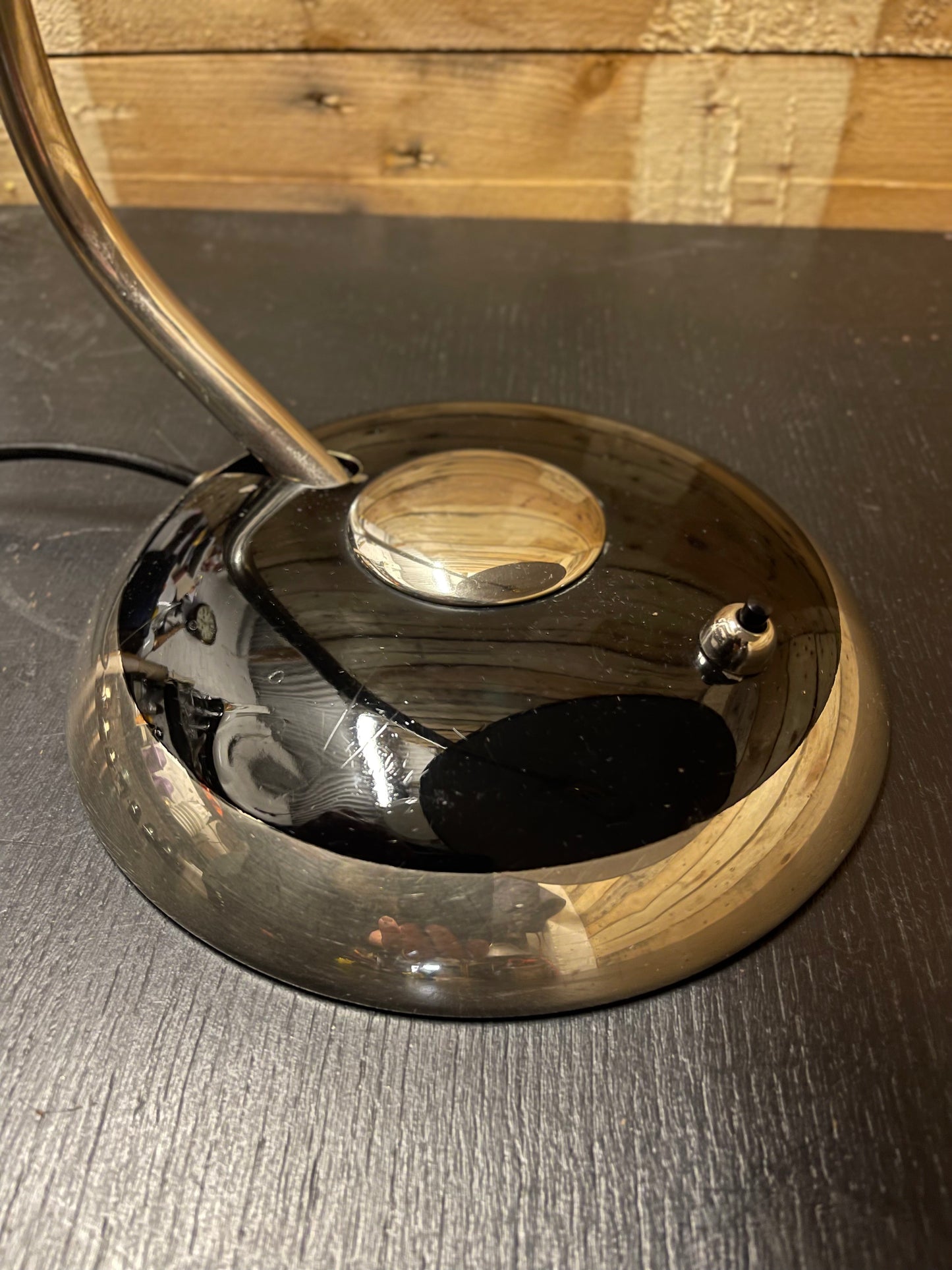 Large 1950s Modernist Table Lamp By Helo Leuchten