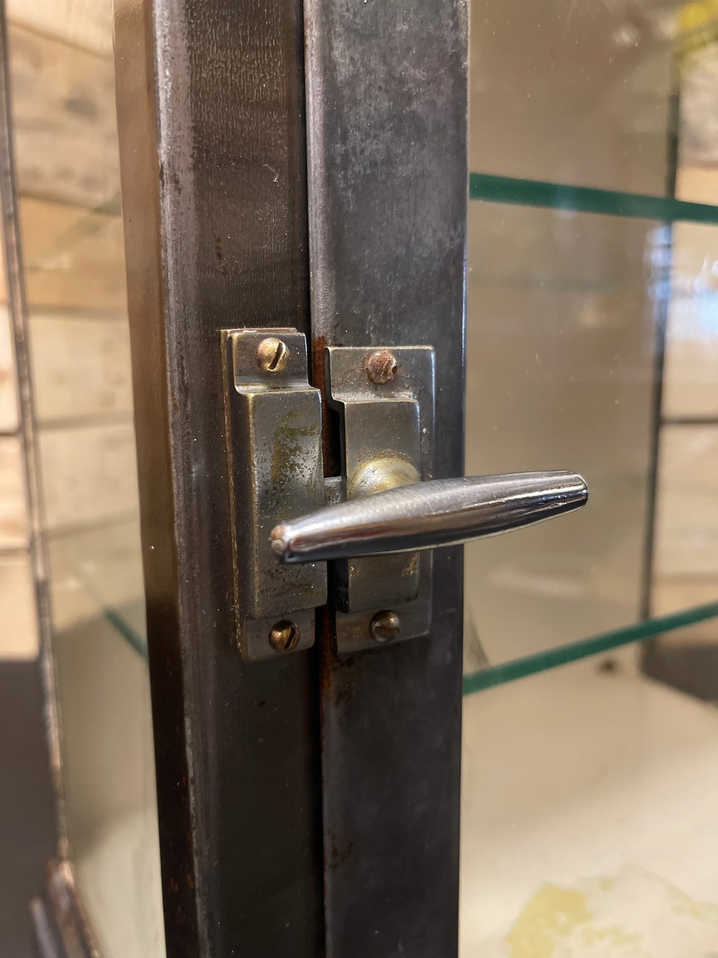 Mid 1900s Medical Or Babrbers Sterilization Cabinet