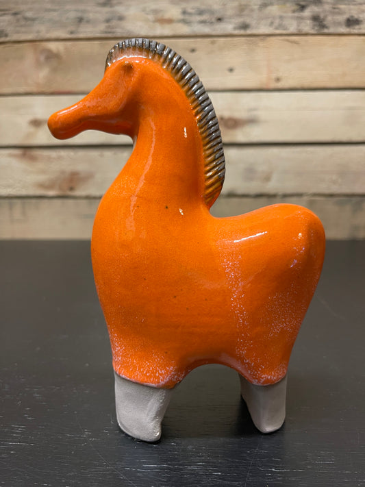Ceramic Horses By Renowned Design Ceramicist Saliha Kartal