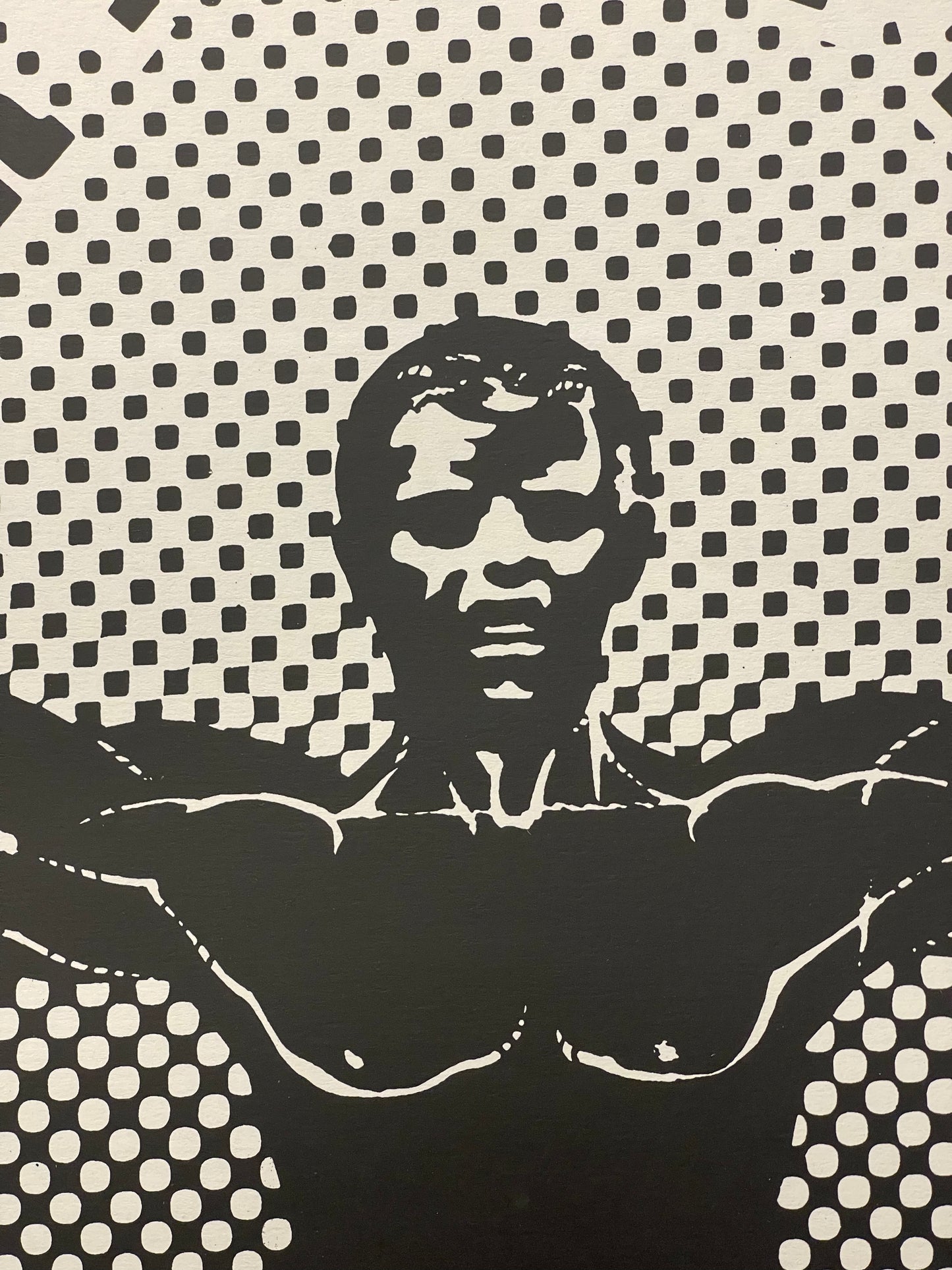 Ultra Rare 1980s DDR Solidarity Anti Apartheid Poster By Helmut Wengler
