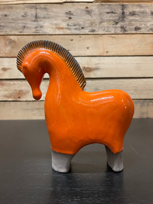 Ceramic Horses By Renowned Design Ceramicist Saliha Kartal