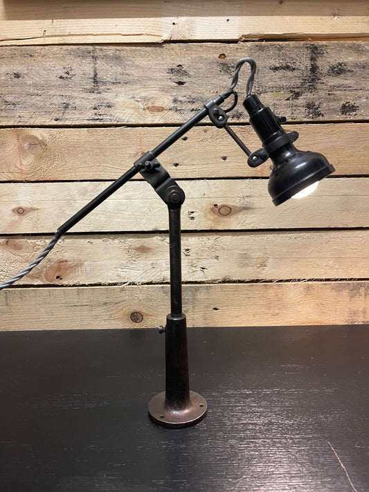 Rare 1920s Singer SPF-2 Sewing Machine Lamp By Simanco