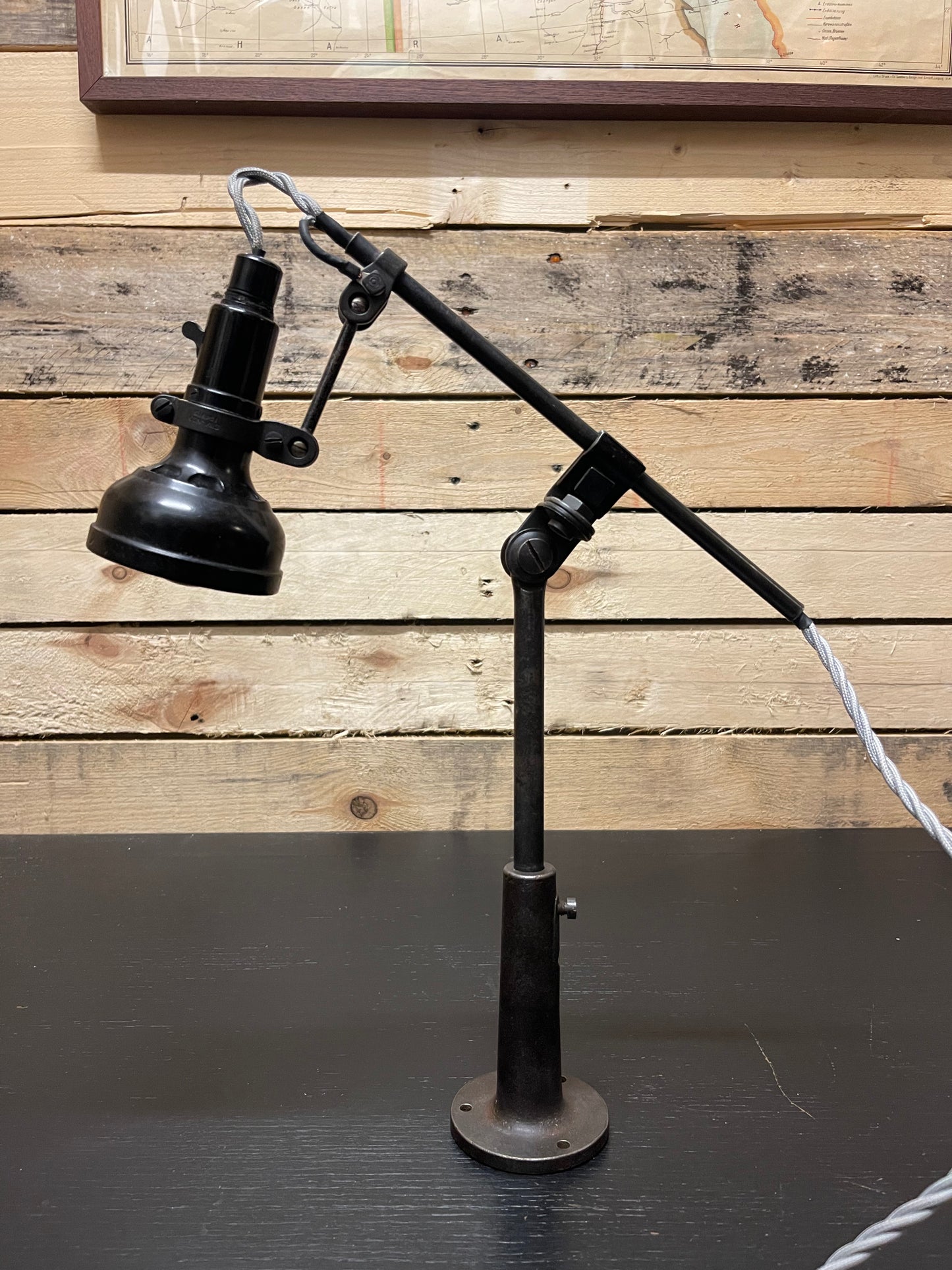 Rare 1920s Singer SPF-2 Sewing Machine Lamp By Simanco