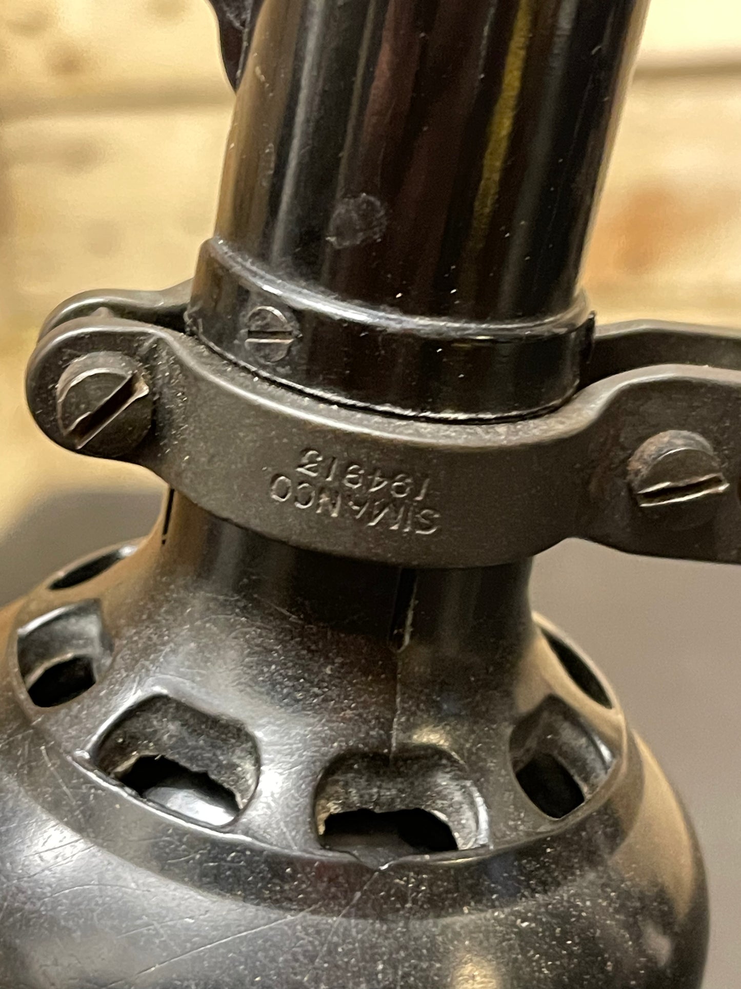 Rare 1920s Singer SPF-2 Sewing Machine Lamp By Simanco
