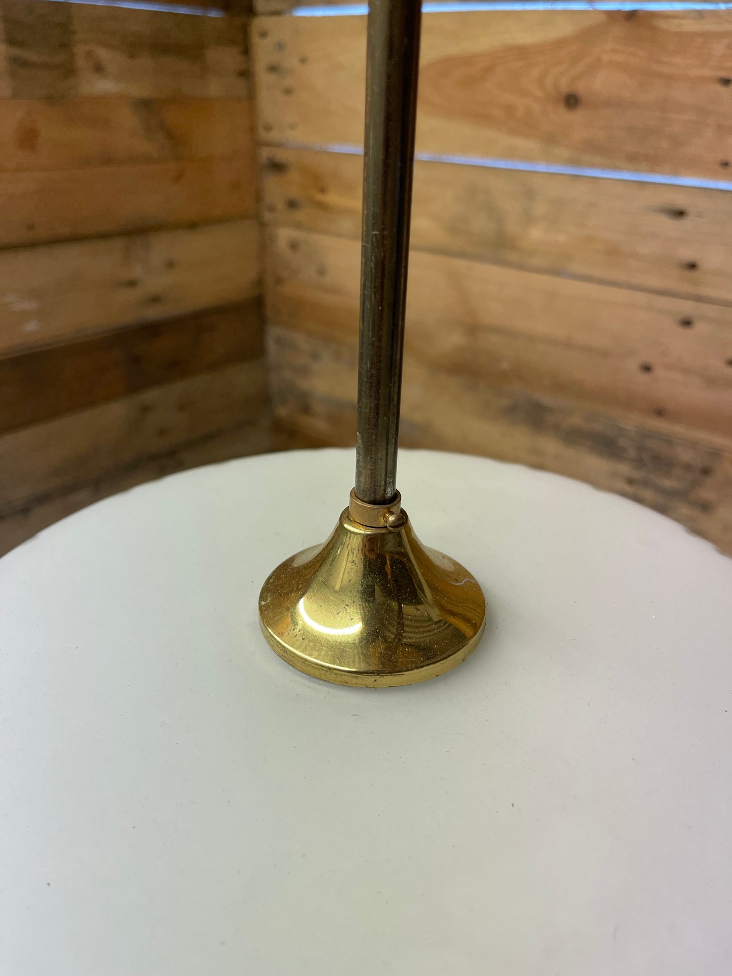 1960s Czech Opaline & Brass Pendant Lights