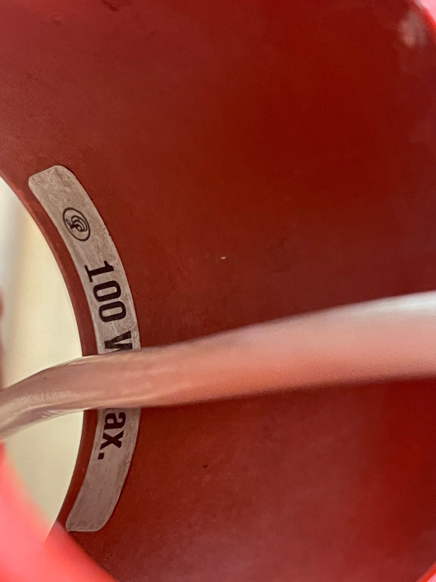 1960s Orange Model PH4 Pendant Light By Louis Poulson