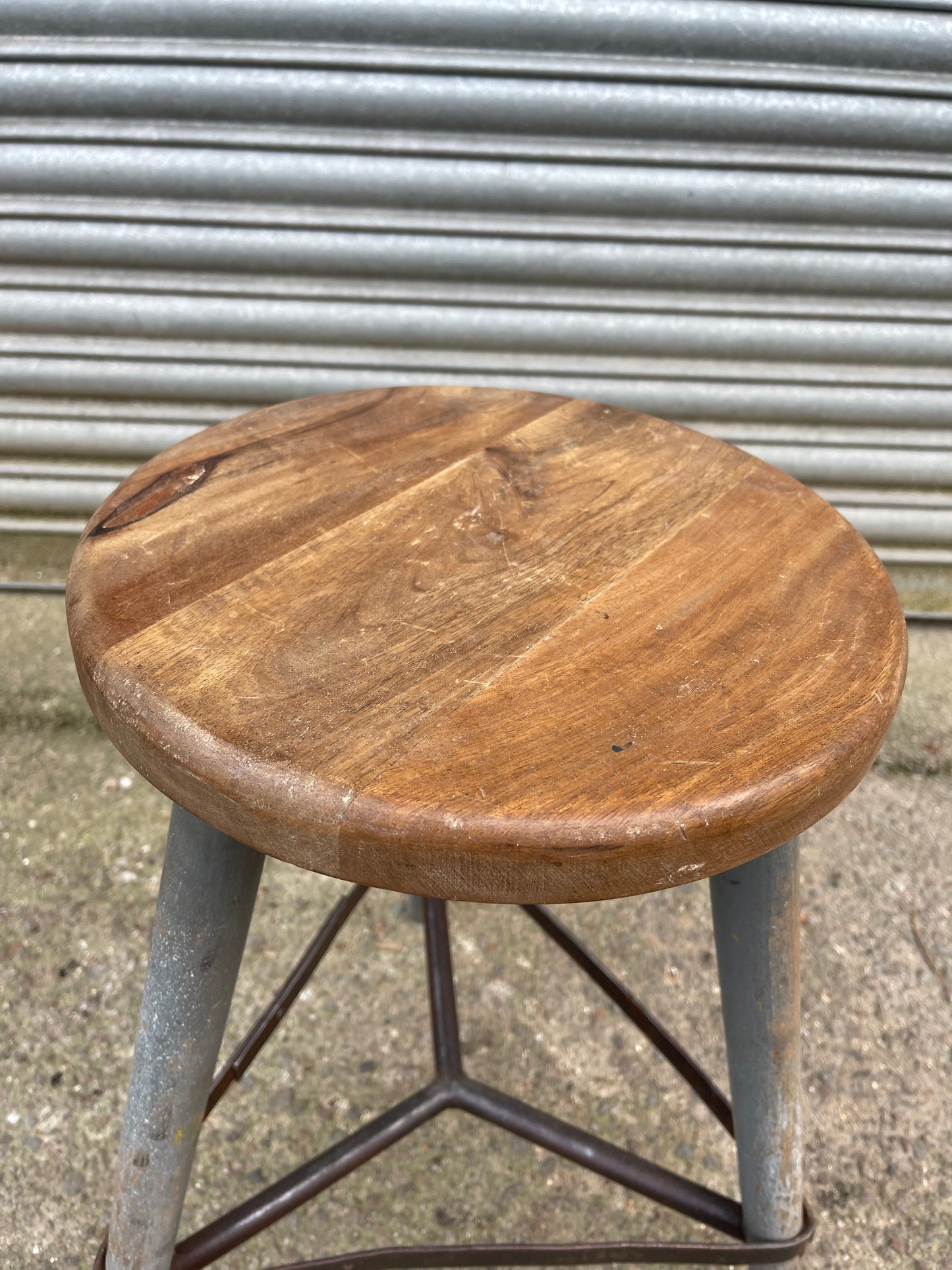 1950s East German BEMEFA Work Stool Post War Rowac