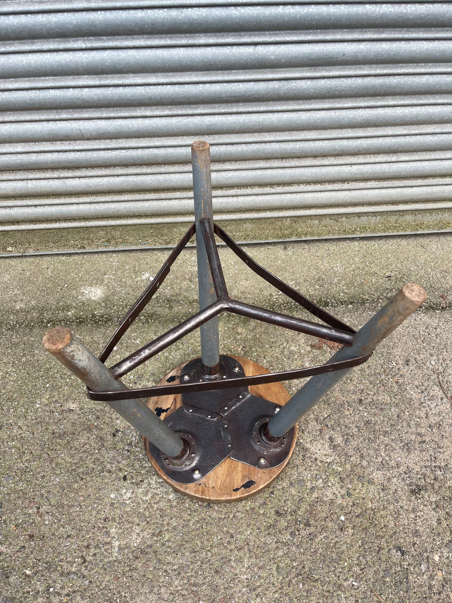 1950s East German BEMEFA Work Stool Post War Rowac