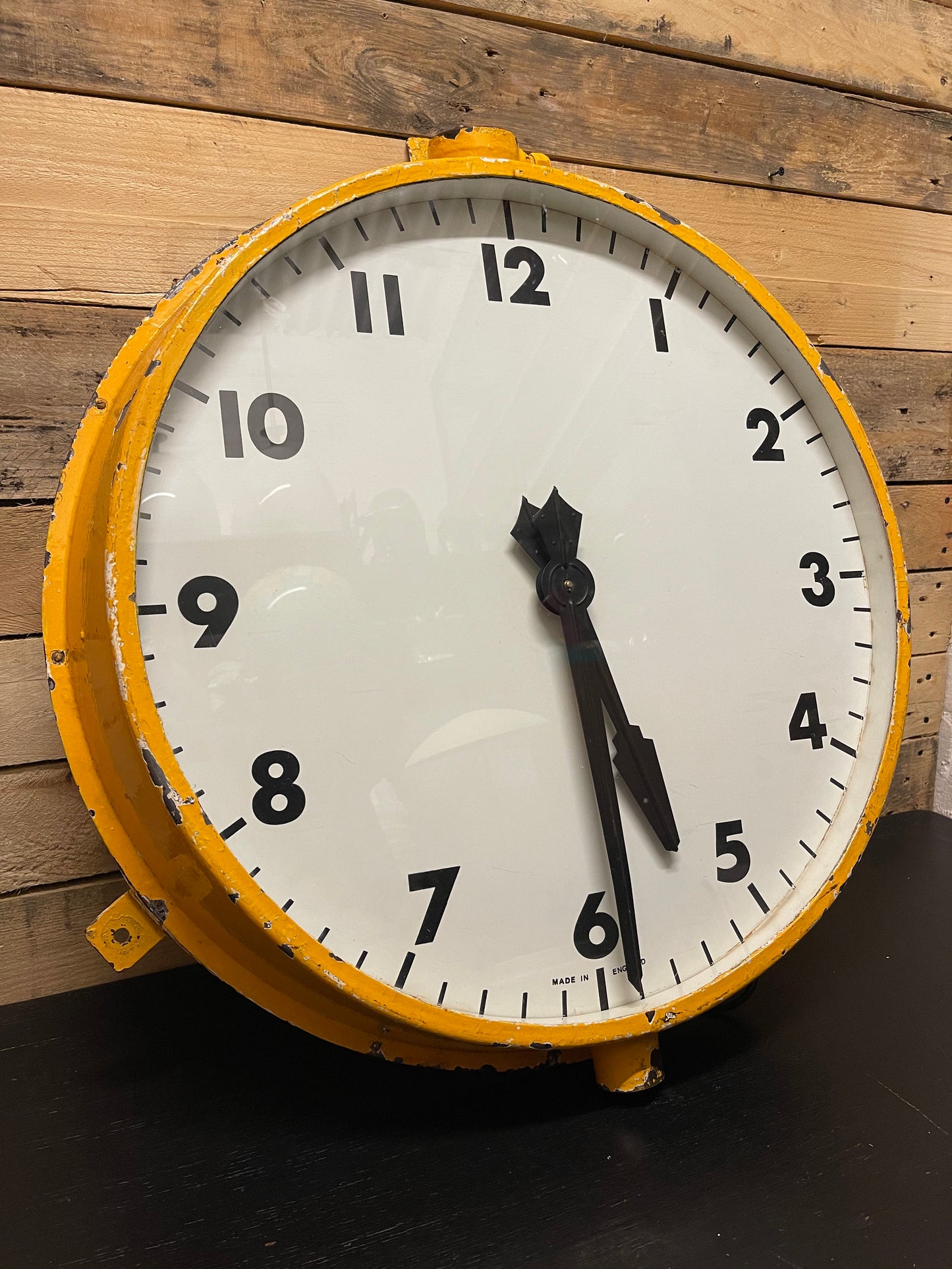 1930s Extra Large Railway Station Clock By Gents Of Leicester
