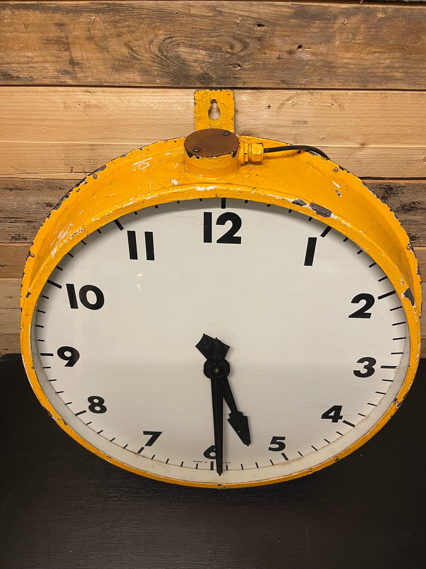 1930s Extra Large Railway Station Clock By Gents Of Leicester