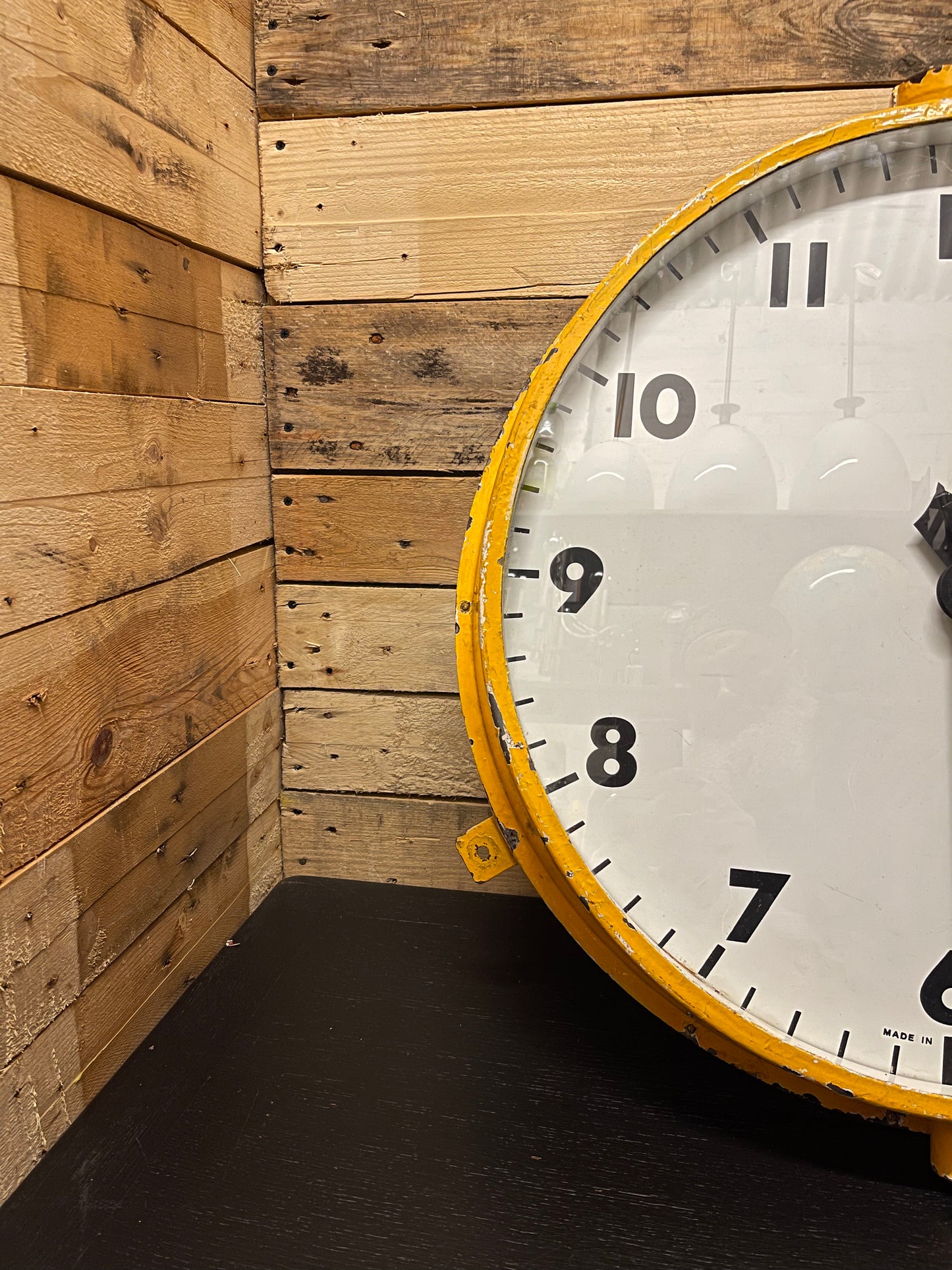 1930s Extra Large Railway Station Clock By Gents Of Leicester