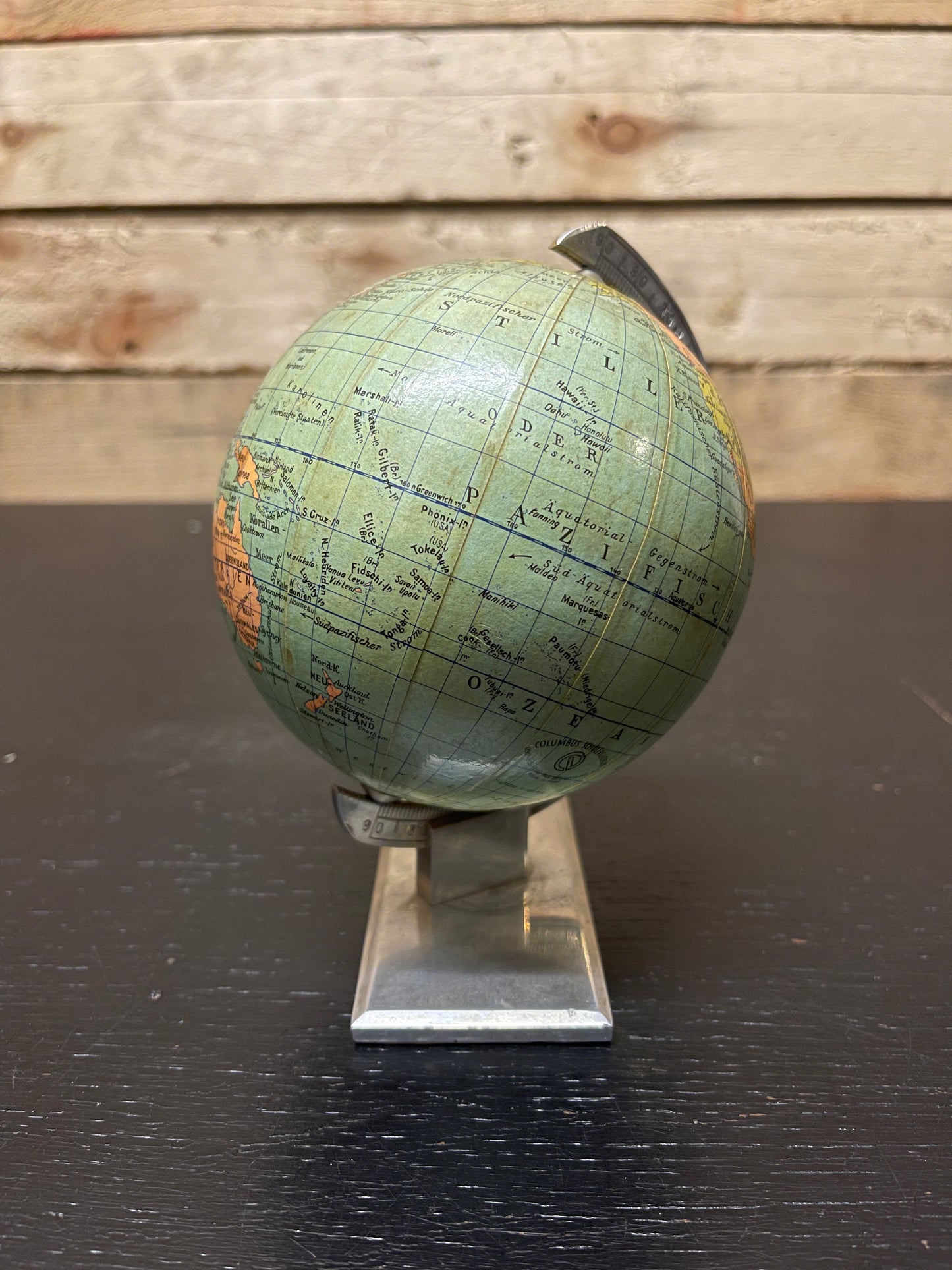 Vintage 1960s Columbus Table Top Globe