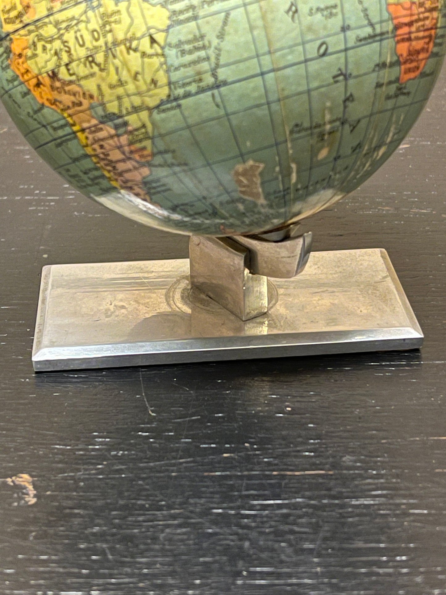Vintage 1960s Columbus Table Top Globe