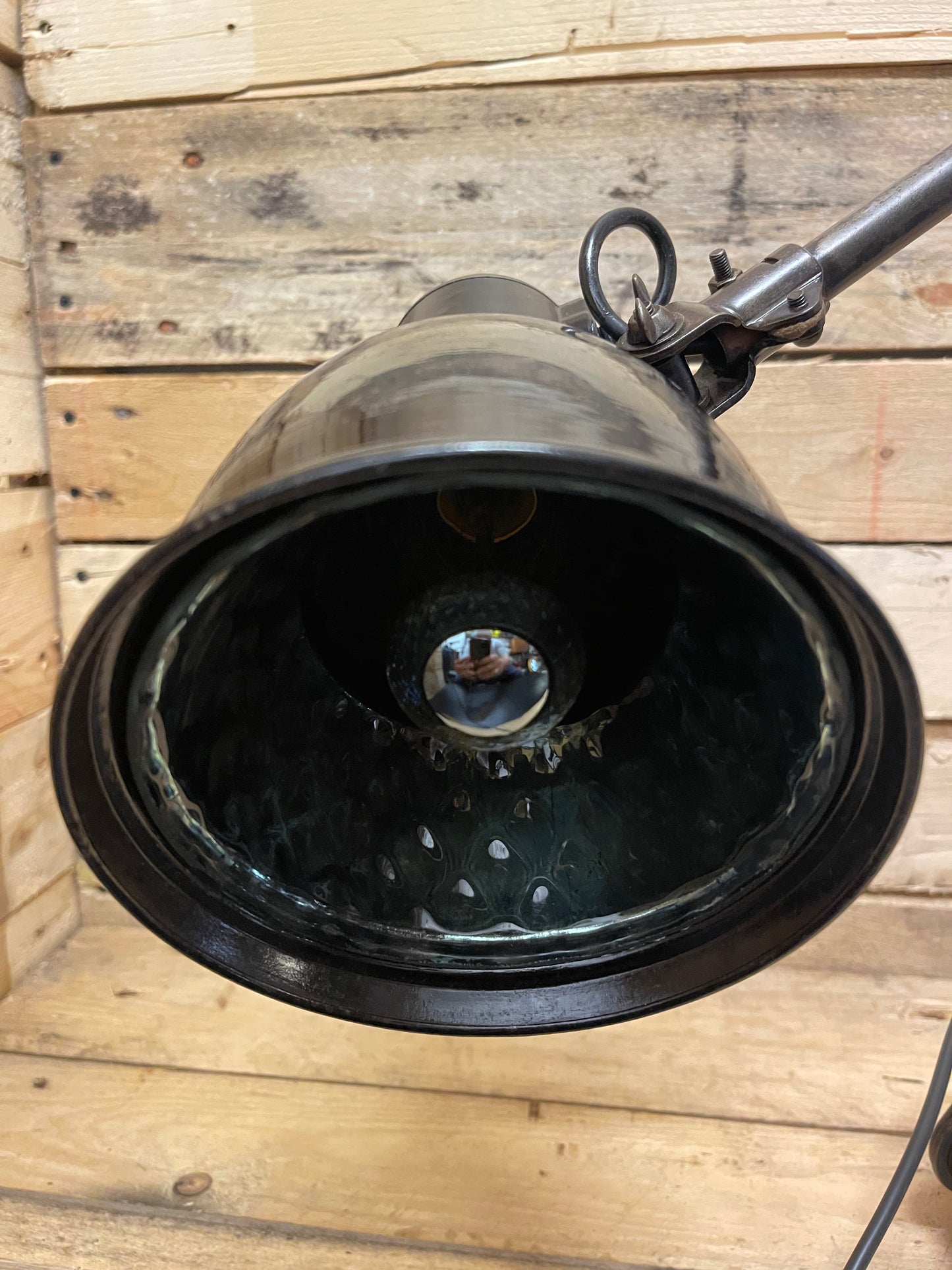 1930s German Made FABRILUX Work Top / Wall Mountable Task Lamp