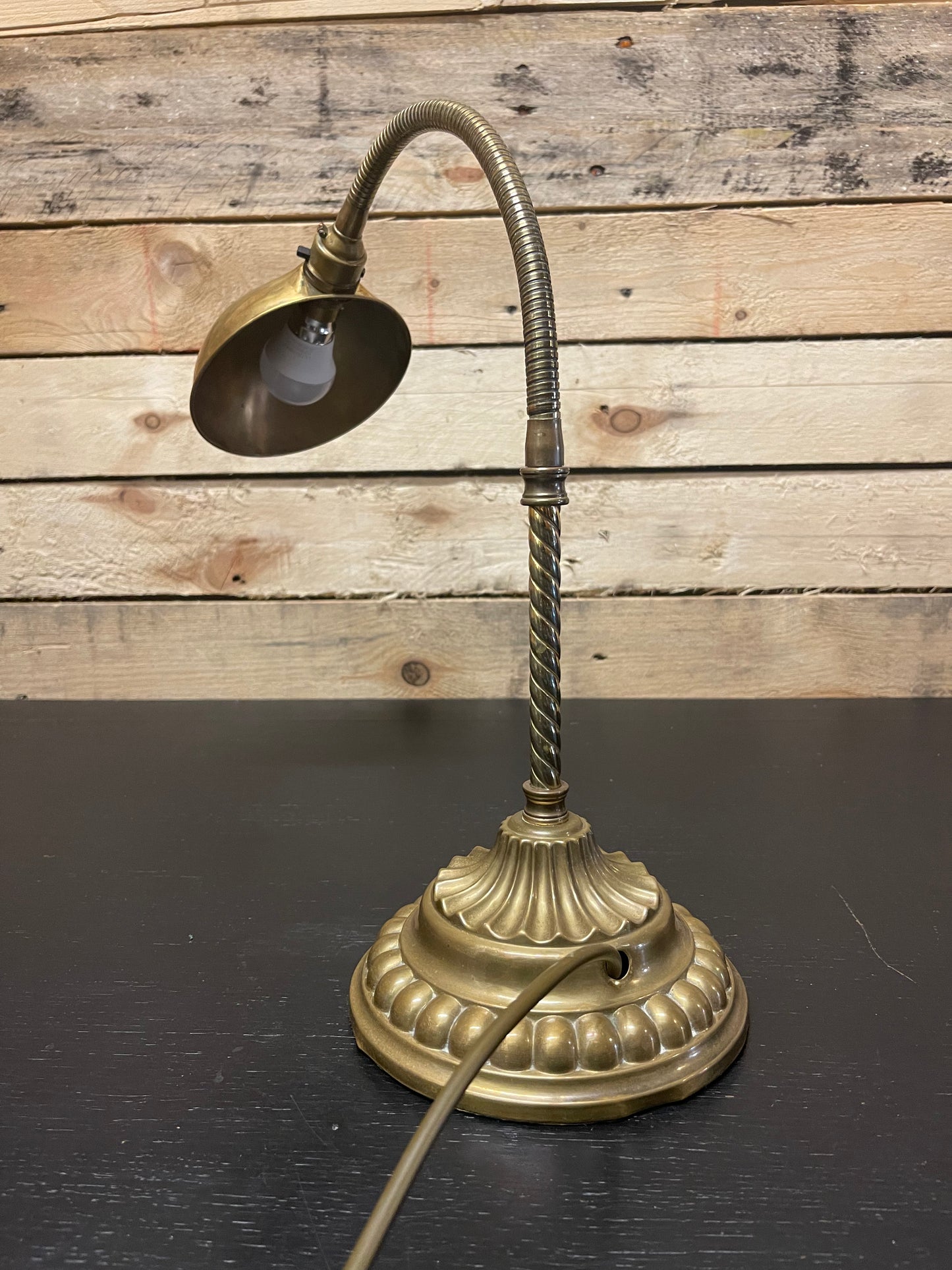 1960s Gooseneck Desk Lamp By Christopher Wray London